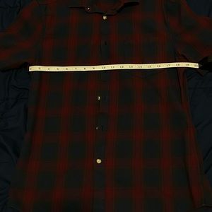 ASOS Designs red checker shirt